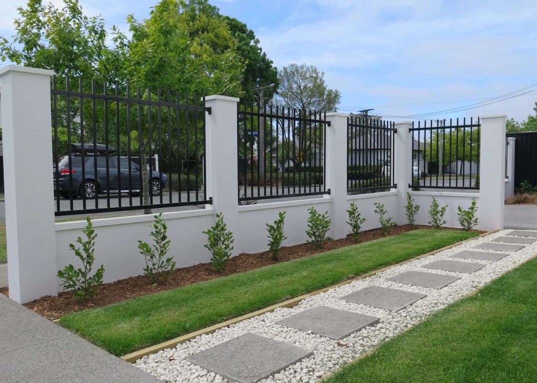 DuraPanel Vecta inset - Johnson Fencing Christchurch project